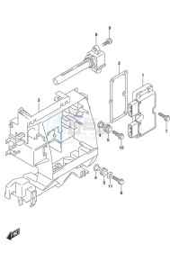 DF 175 drawing Rectifier/Ignition Coil (Model: TG/ZG)