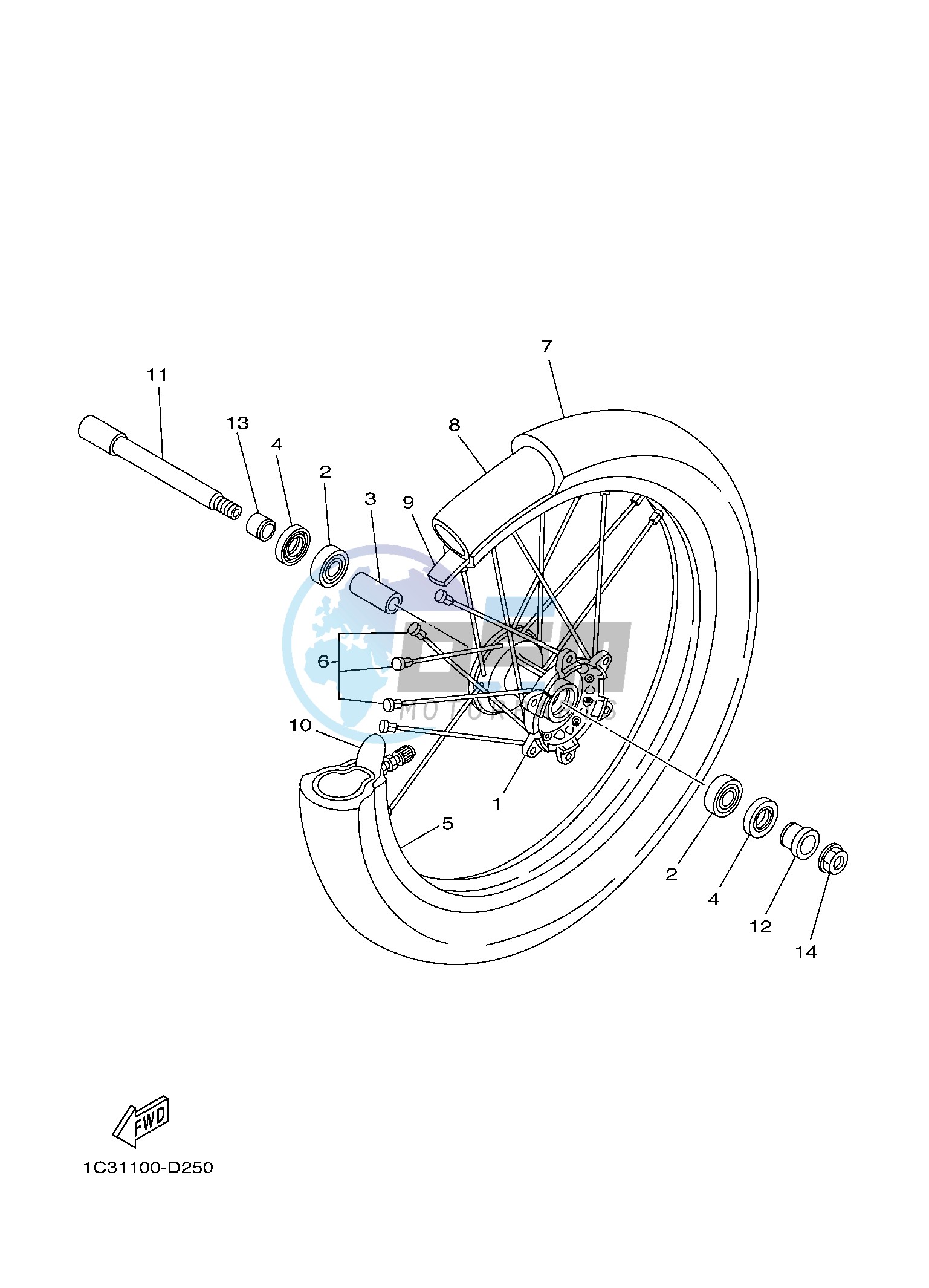 FRONT WHEEL