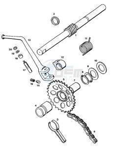 LUXE_E-START_EX_25-45kmh 50 drawing Strarter mechanism