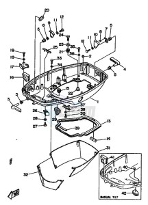 70B drawing BOTTOM-COWLING