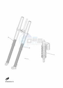 YZ250F (B7BB) drawing ALTERNATE FOR CHASSIS