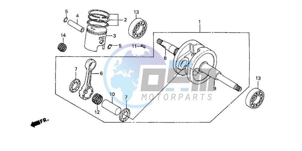 CRANKSHAFT/PISTON