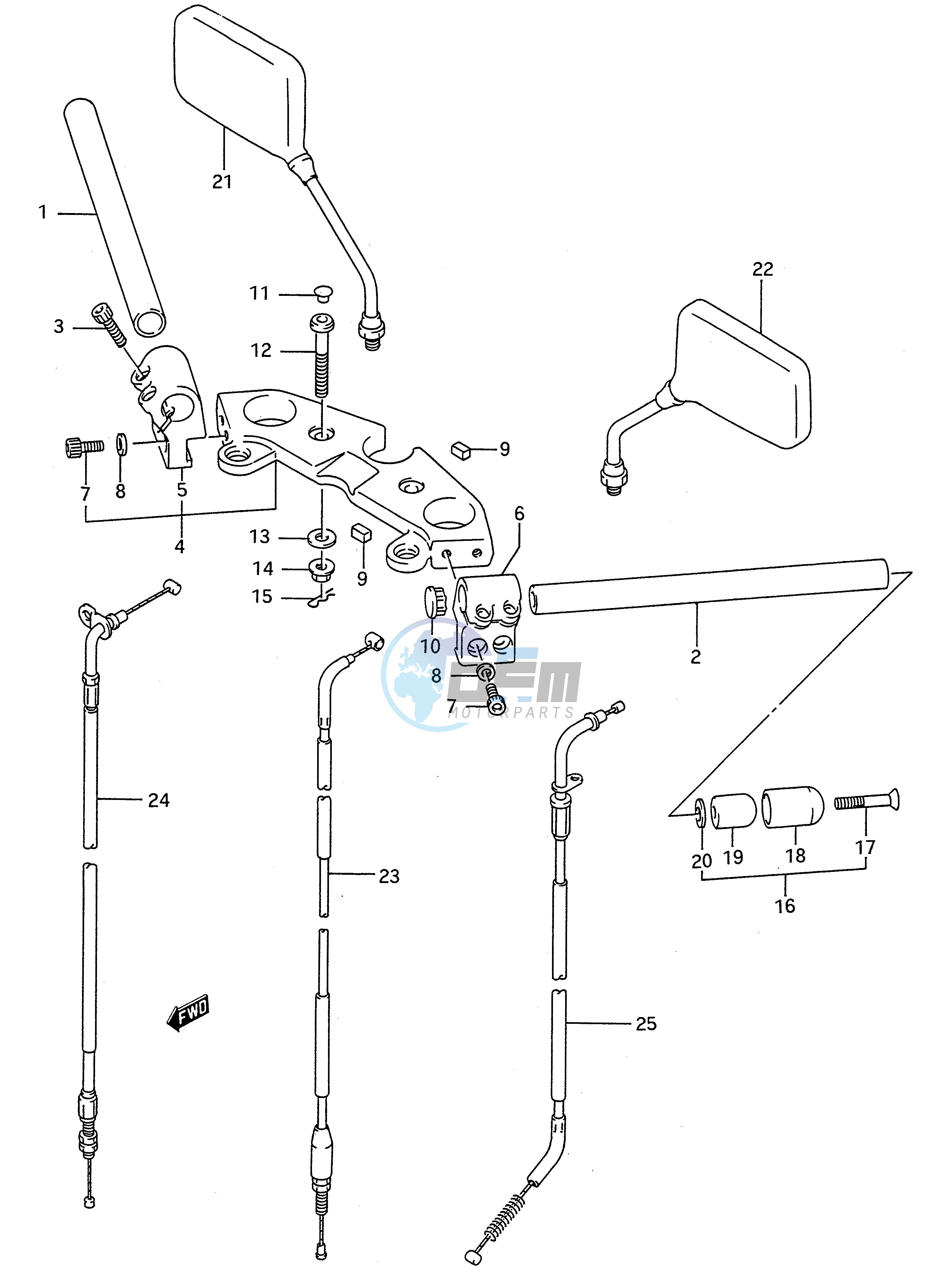 HANDLEBAR (MODEL K)