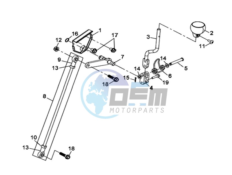 SHIFT ROD - SHIFT LEVER