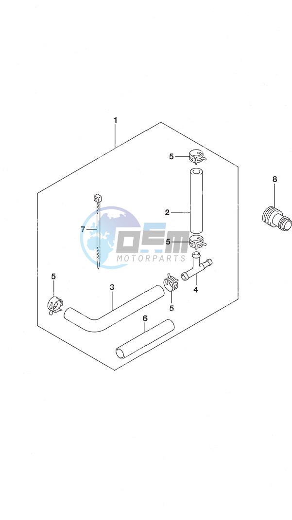 Water Pressure Gauge Sub Kit