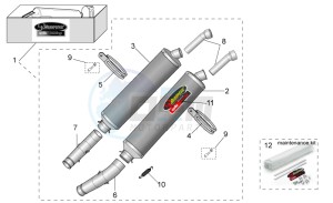 Tuono 1000 drawing Acc. - Performance parts I