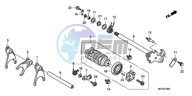 GEARSHIFT DRUM