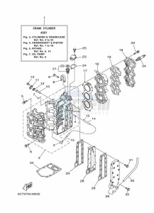 30DMHOL drawing CYLINDER--CRANKCASE