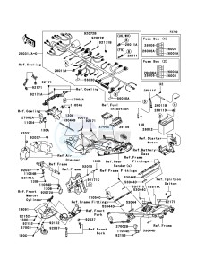 ZZR1400 ZX1400A6F FR GB XX (EU ME A(FRICA) drawing Chassis Electrical Equipment