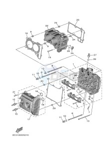 XP530D XP530D-A TMAX DX ABS (BC33) drawing CYLINDER