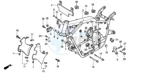 NV750C2 drawing FRAME BODY