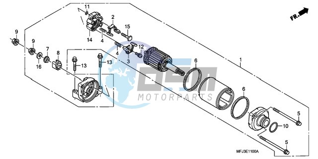 STARTING MOTOR