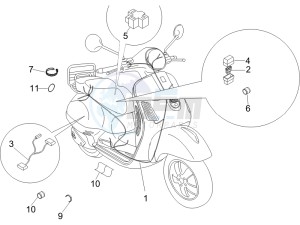 LX 50 4T drawing Main cable harness