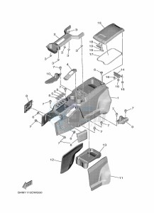 YXE1000EW YX10ERPAP (B4MN) drawing SIDE COVER 3