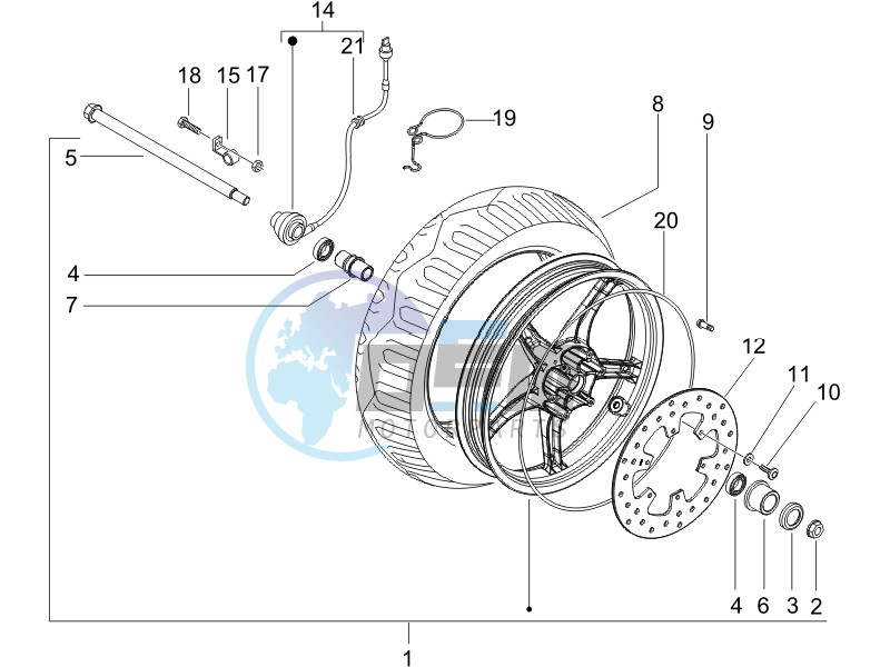 Front wheel