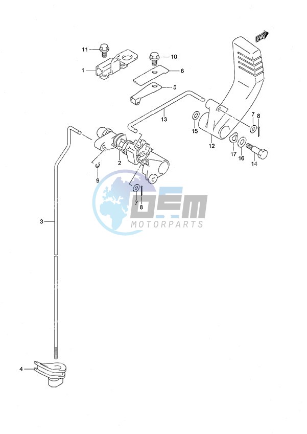 Clutch Shaft Gas Assist Tilt