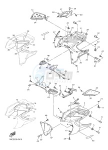 FJR1300A FJR1300-A FJR1300A ABS (B88C) drawing COWLING 2