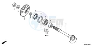 CRF450RB drawing BALANCER