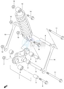 GS500 (P19) drawing CUSHION LEVER