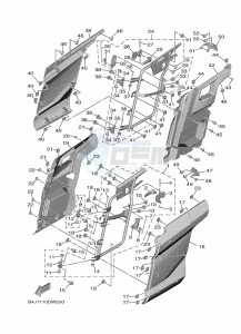 YXF1000EW YX10FPAM (B4J5) drawing SIDE COVER 2