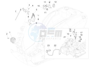 150 Sprint iGet 4T3V ie (APAC) (AU, EX, Jp, RI, TW) drawing Voltage Regulators - Electronic Control Units (ecu) - H.T. Coil