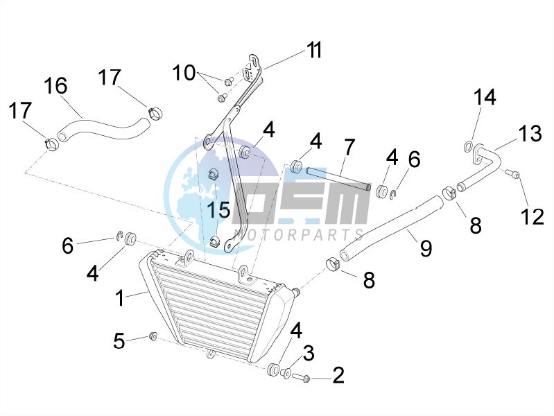 Oil radiator