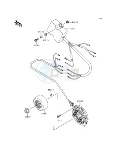 KX 250 K [KX250] (K1) [KX250] drawing GENERATOR