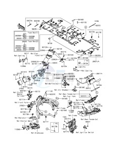 NINJA H2 ZX1000NFF XX (EU ME A(FRICA) drawing Chassis Electrical Equipment