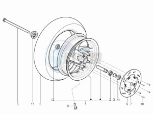 Typhoon 50 2t e3 (CH) Switserland drawing Front wheel