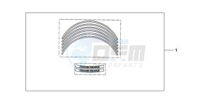 CBR1000RRA BR drawing KIT WHEEL STICKER