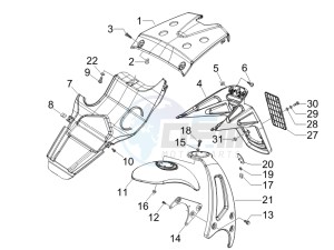 Runner 50 Pure Jet SC (UK) UK drawing Rear cover - Splash guard