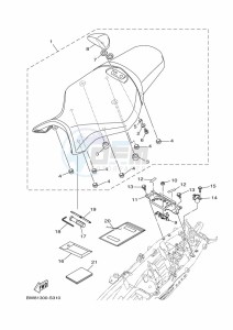 MT-10 MTN1000 (B67S) drawing SEAT