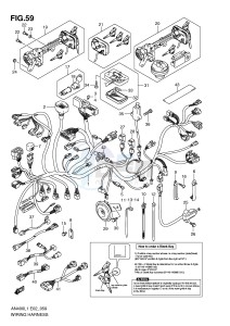 AN400 (E2) Burgman drawing WIRING HARNESS (IMOBI) (AN400ZAL1 E51)