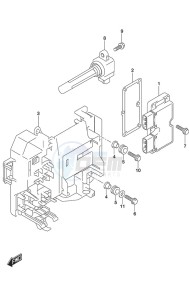 DF 200A drawing Rectifier/Ignition Coil