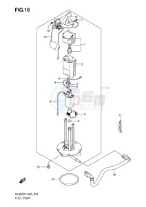 DL650 (E2) V-Strom drawing FUEL PUMP