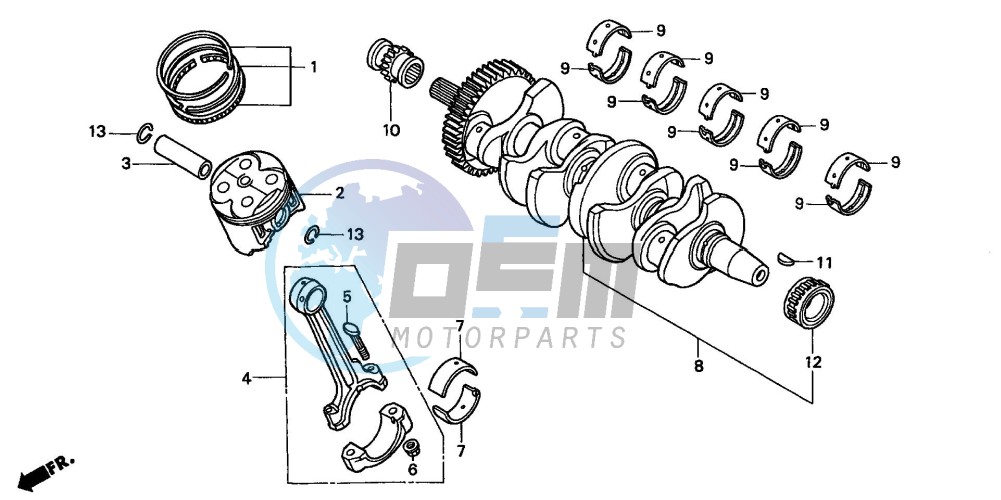 CRANKSHAFT/PISTON