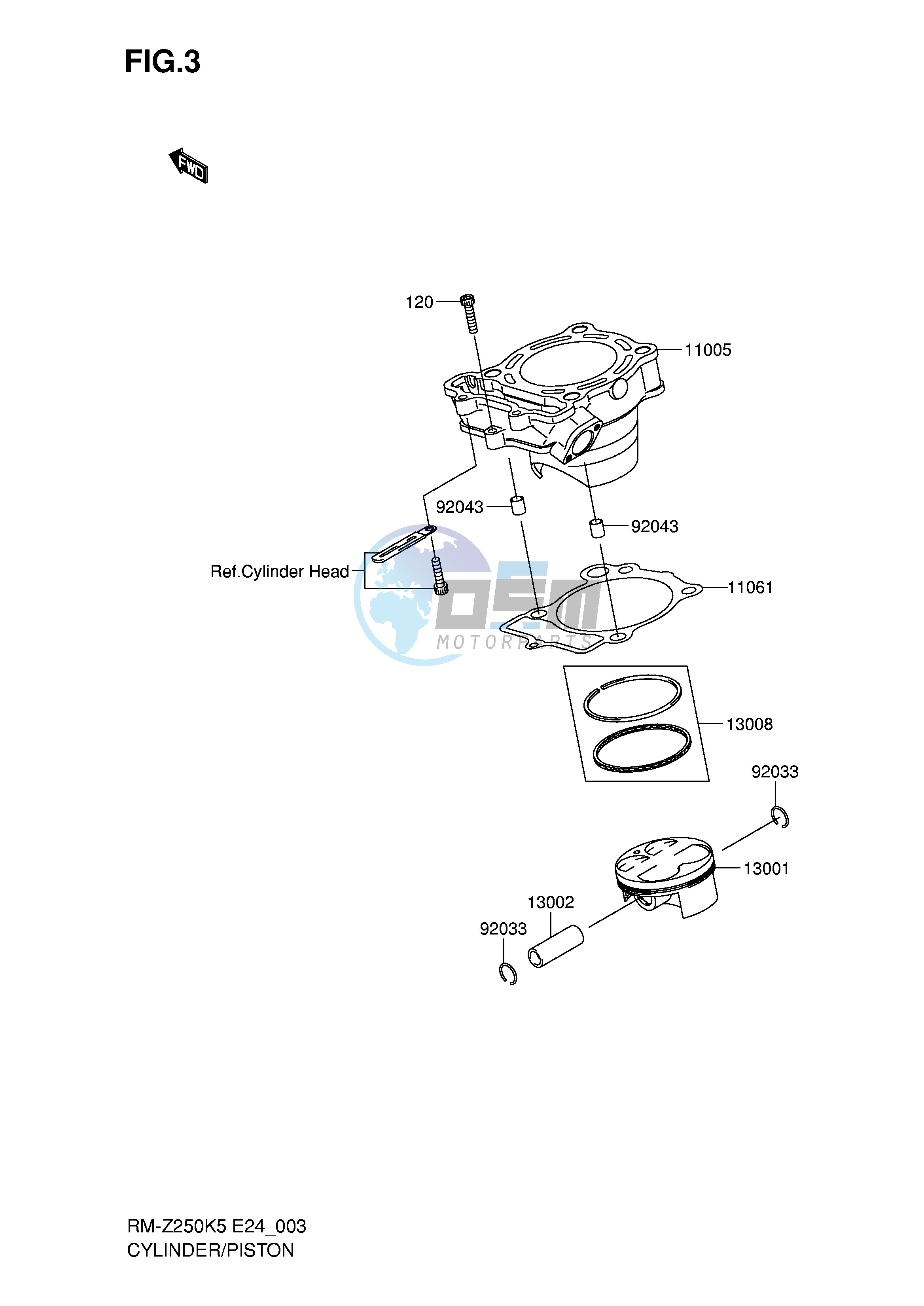 CYLINDER PISTON