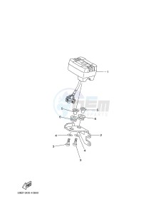 YFM250R RAPTOR 250 (33B7) drawing METER