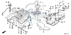 TRX680FAE TRX680 Europe Direct - (ED) drawing FUEL TANK