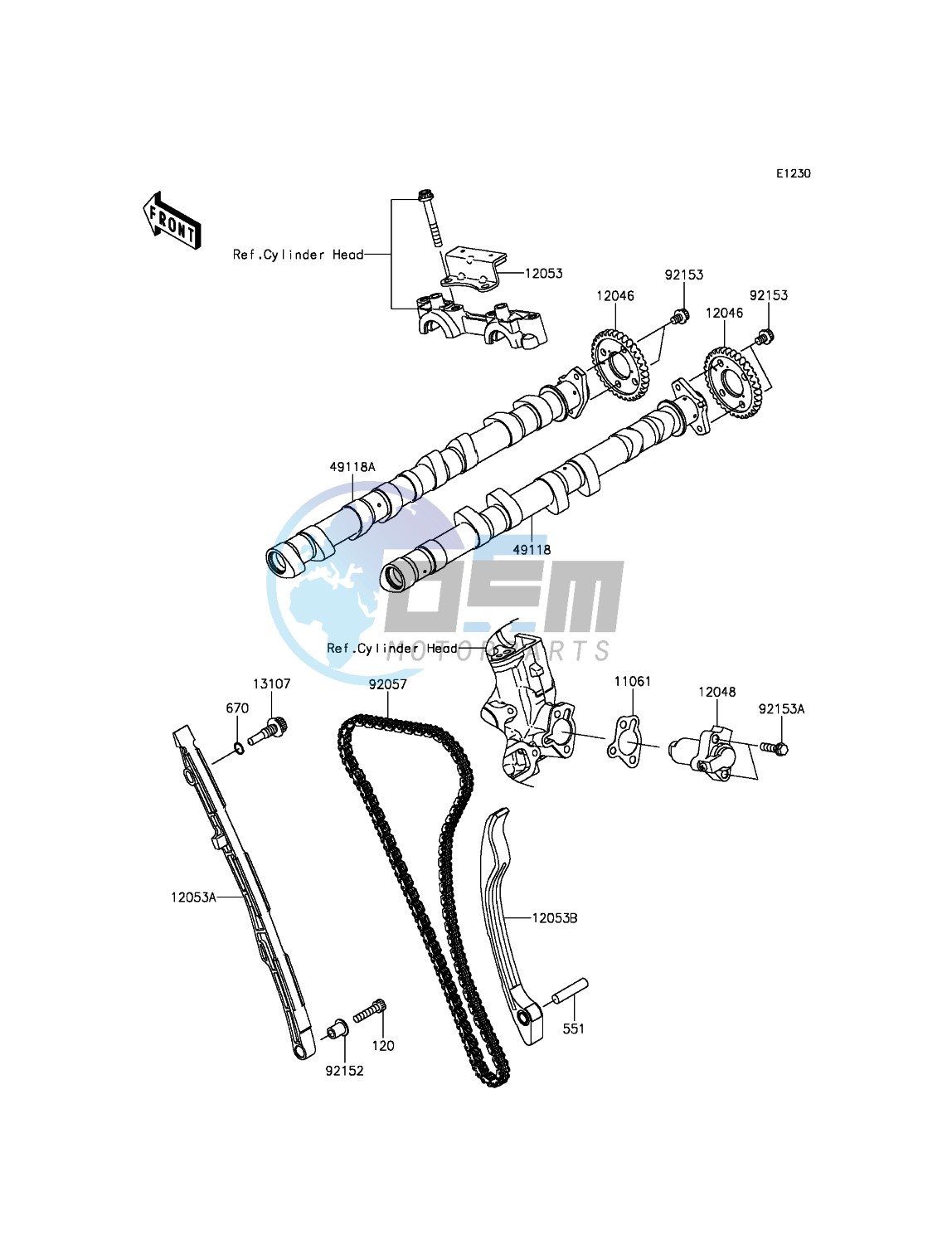 Camshaft(s)/Tensioner