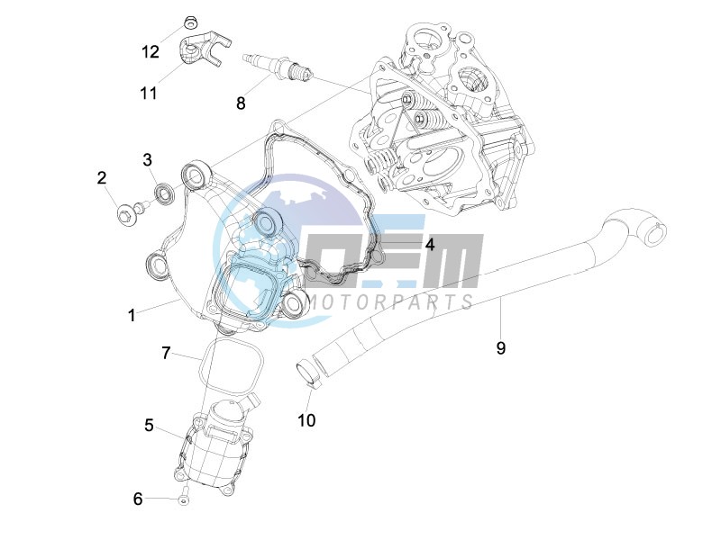 Cylinder head cover