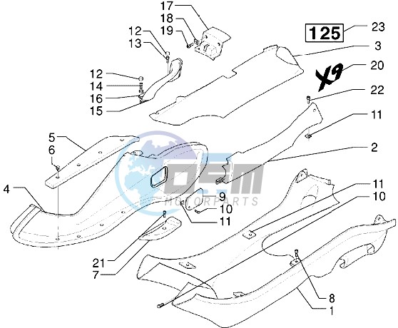 Side coverings-Spoiler