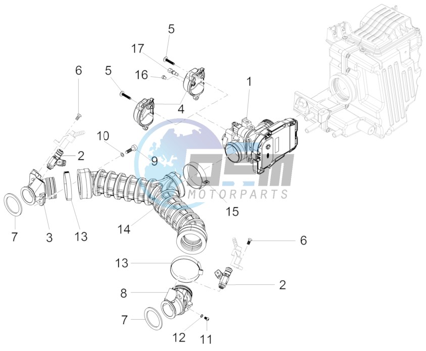 Throttle body