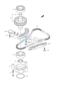 DF 150 drawing Timing Chain