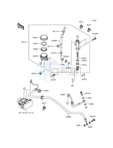 ER-6N_ABS ER650FFF XX (EU ME A(FRICA) drawing Rear Master Cylinder