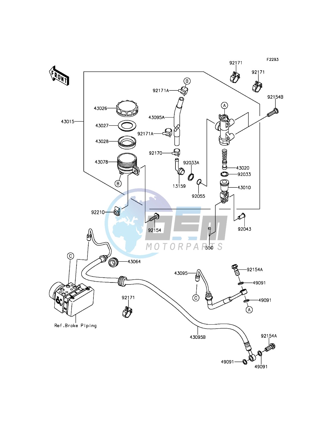 Rear Master Cylinder