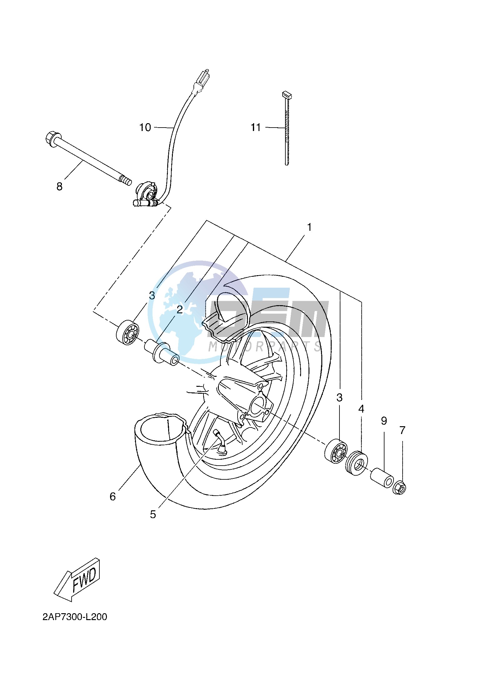 FRONT WHEEL