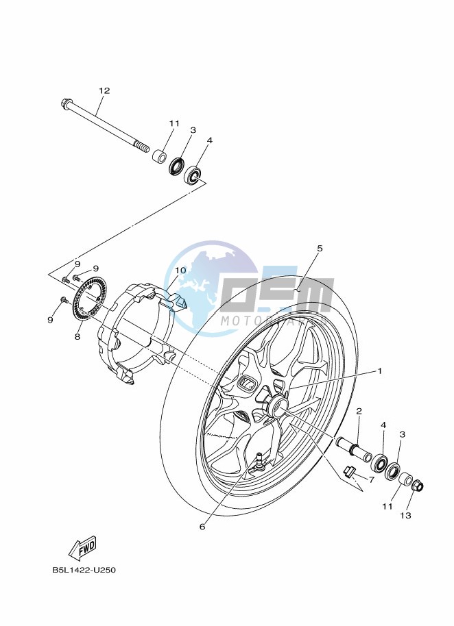 FRONT WHEEL