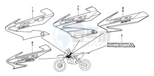 CR85R drawing MARK