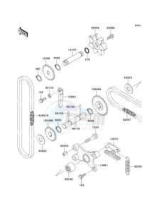 VN 1500 J [VULCAN 1500 DRIFTER] (J1-J2) [VULCAN 1500 DRIFTER] drawing WATER PUMP